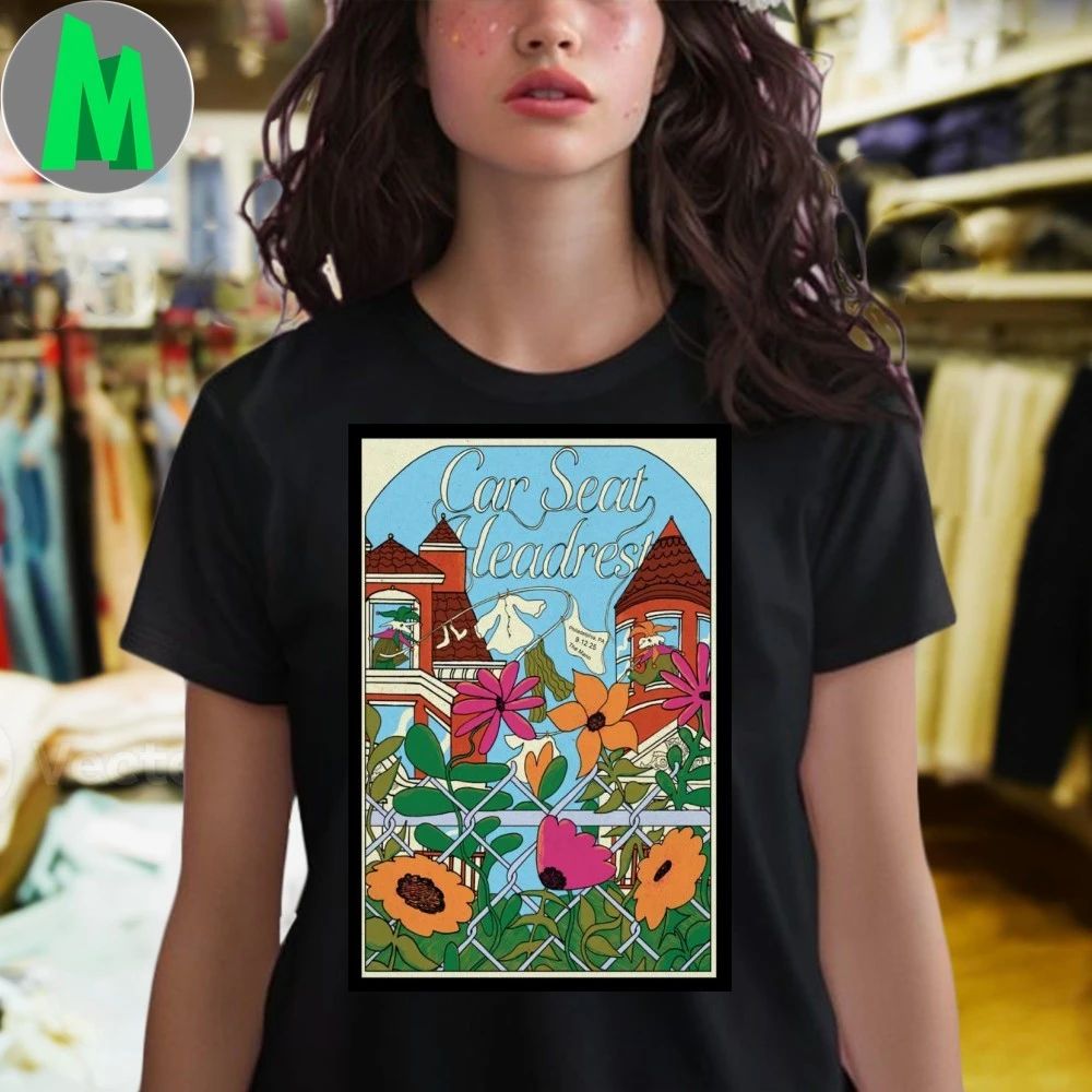Poster Car Seat Headrest Tour Philadelphia, PA at The Mann September 12. 2025 Shirt