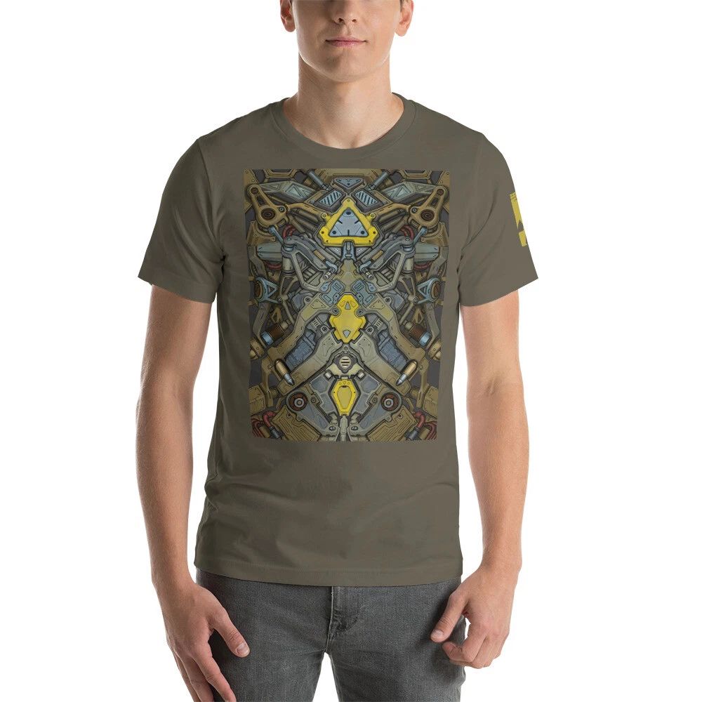 Military Sci-fi ,apocalyptic design t-shirt