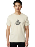 Robot-In-Tea-Cup-1 Mens Graphic Tee, 100% Cotton, Casual Summer Wear
