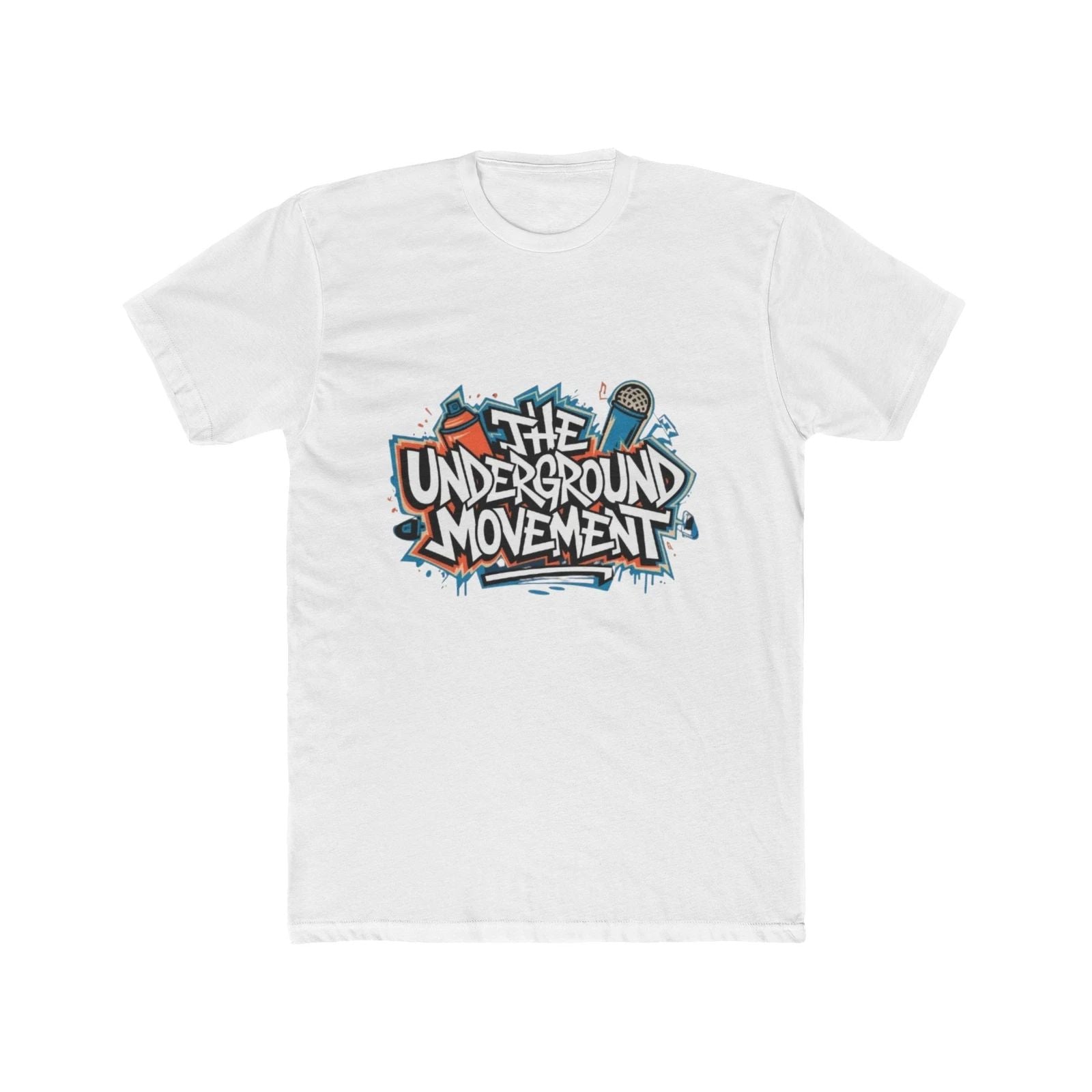 Urban Street Art T-Shirt, The Underground Movement Tee, Hip Hop Fashion, Music