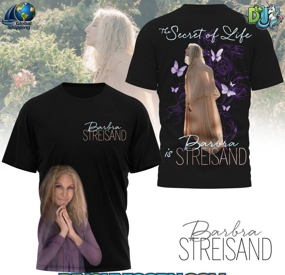 Barbra Streisand AOP T-shirt