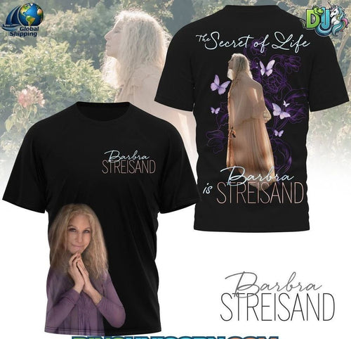 Barbra Streisand AOP T-shirt