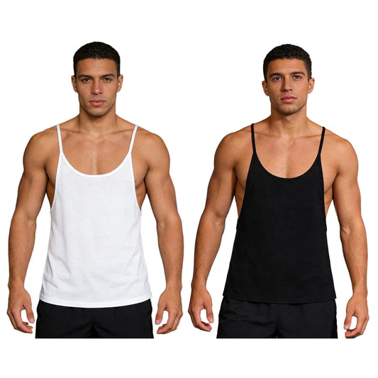 Men's Shirts Bodybuilding Vest Basic T-Shirt Daily Wear Tank Top Sleeveless