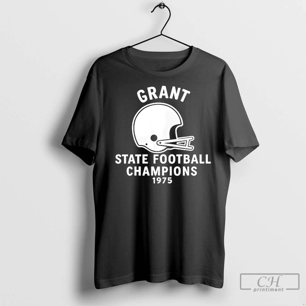 Classic Grant State Football Champions Of 1975 Helmet