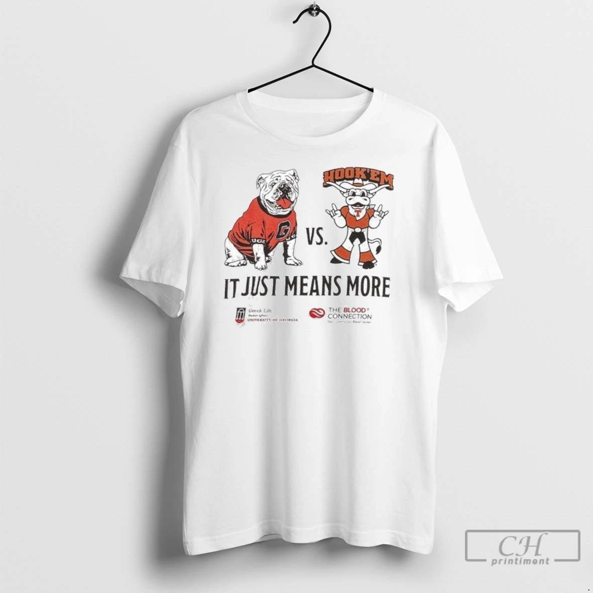 Premium Georgia Vs Texas 2025 It Just Means More Mascot