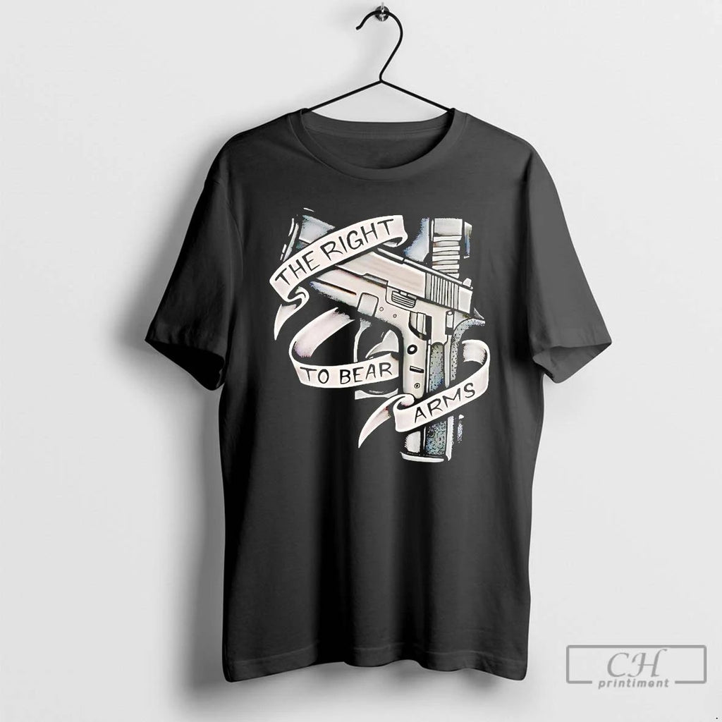 Classic Gun The Right To Bear Arms T Shirts