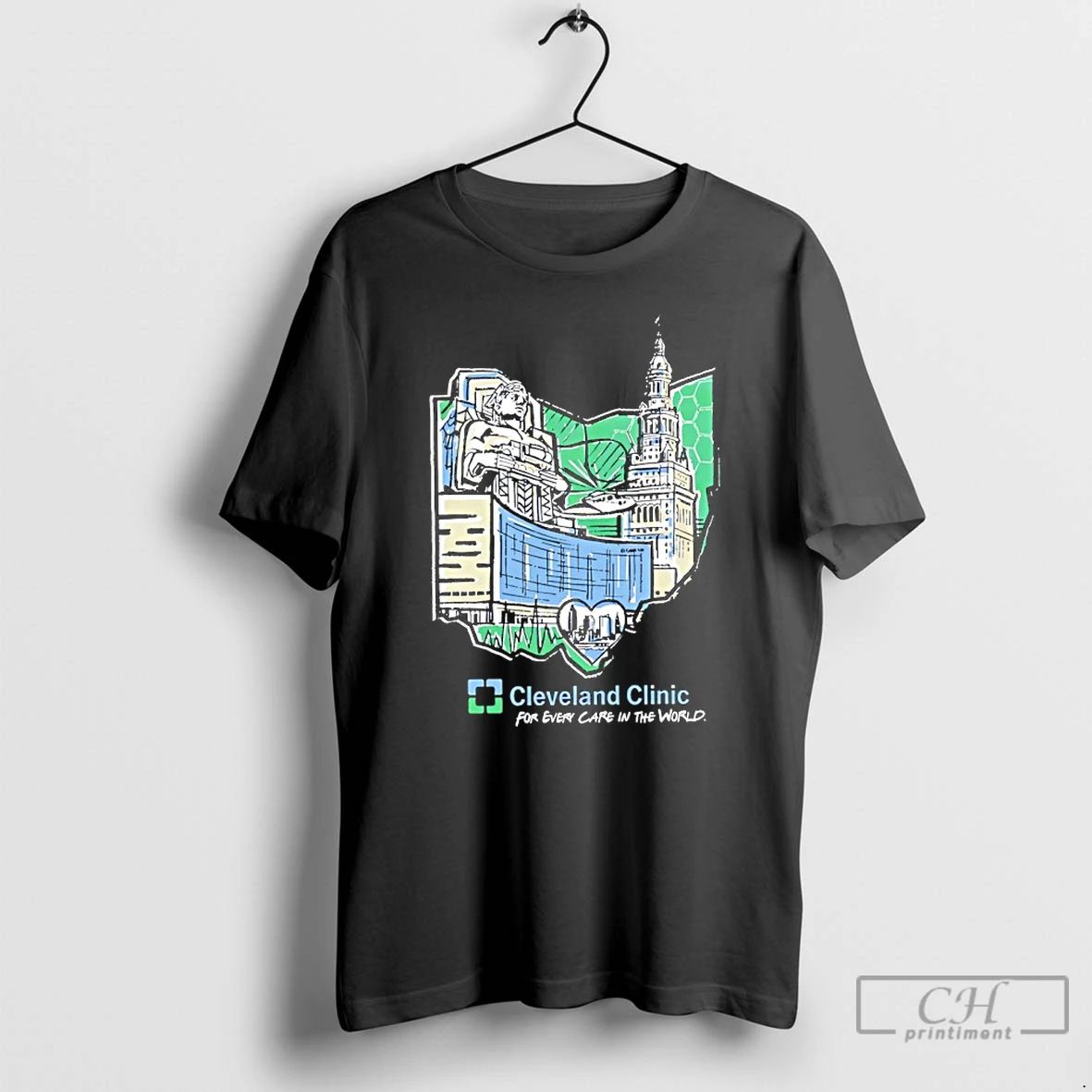 Premium Cleveland Clinic Ohio For Every Care In The World T Shirts