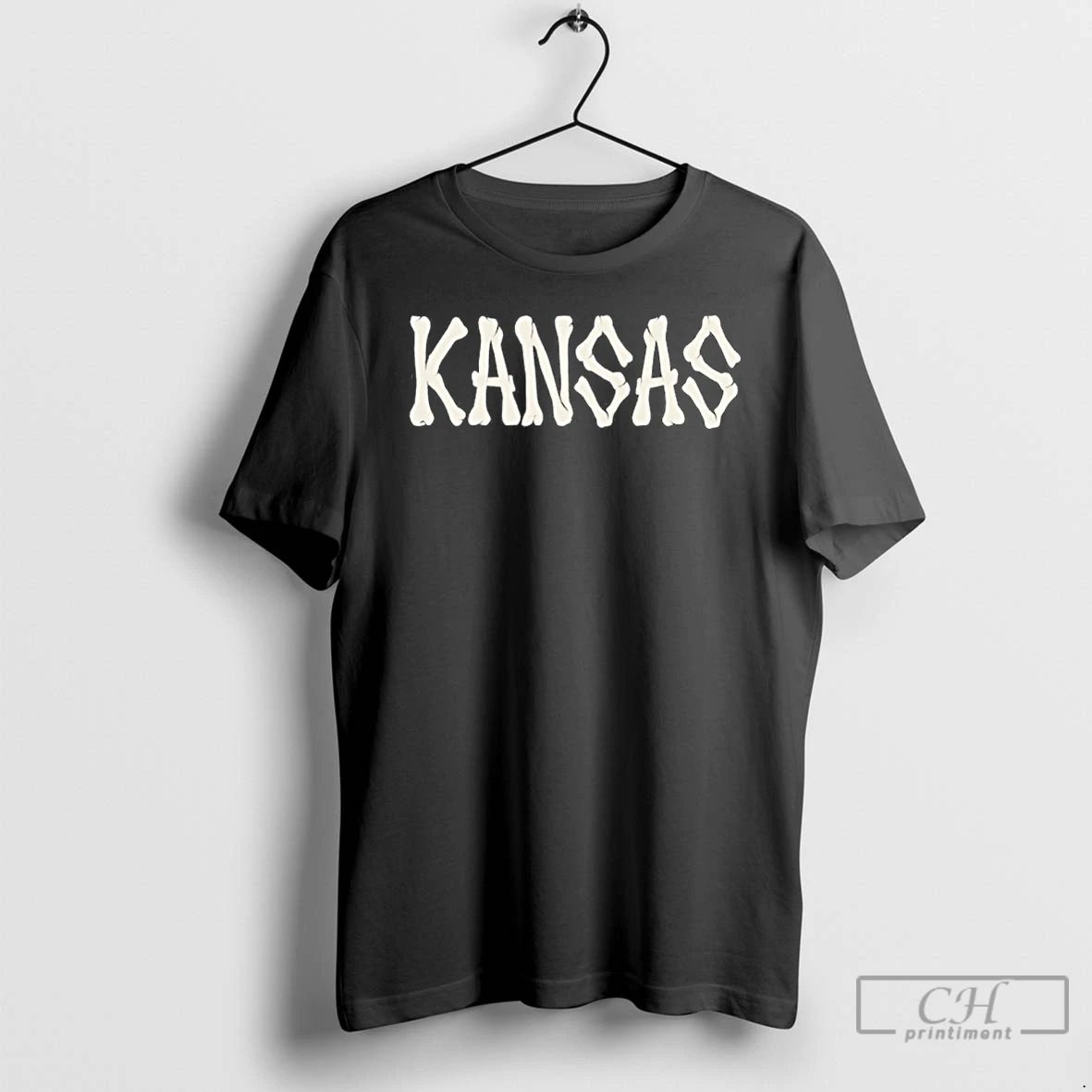 Classic Kansas Jayhawks Bones Halloween T Shirts