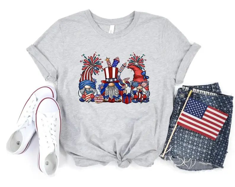 4th of July Gnomes T-Shirt
