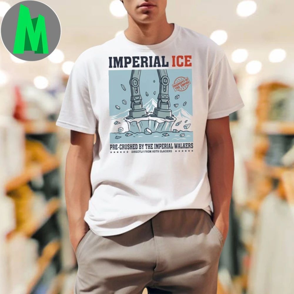 Original Imperial Ice Pre Crushed By The Imperial Walkers Directly From Hoth Glaciers Shirt