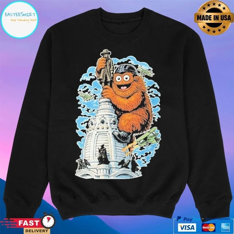 Gritty Kong Philadelphia City Hall T-shirt