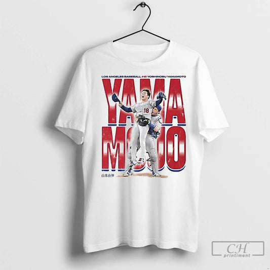 Premium Yoshinobu Yamamoto Yama Mojo Los Angeles Dodgers