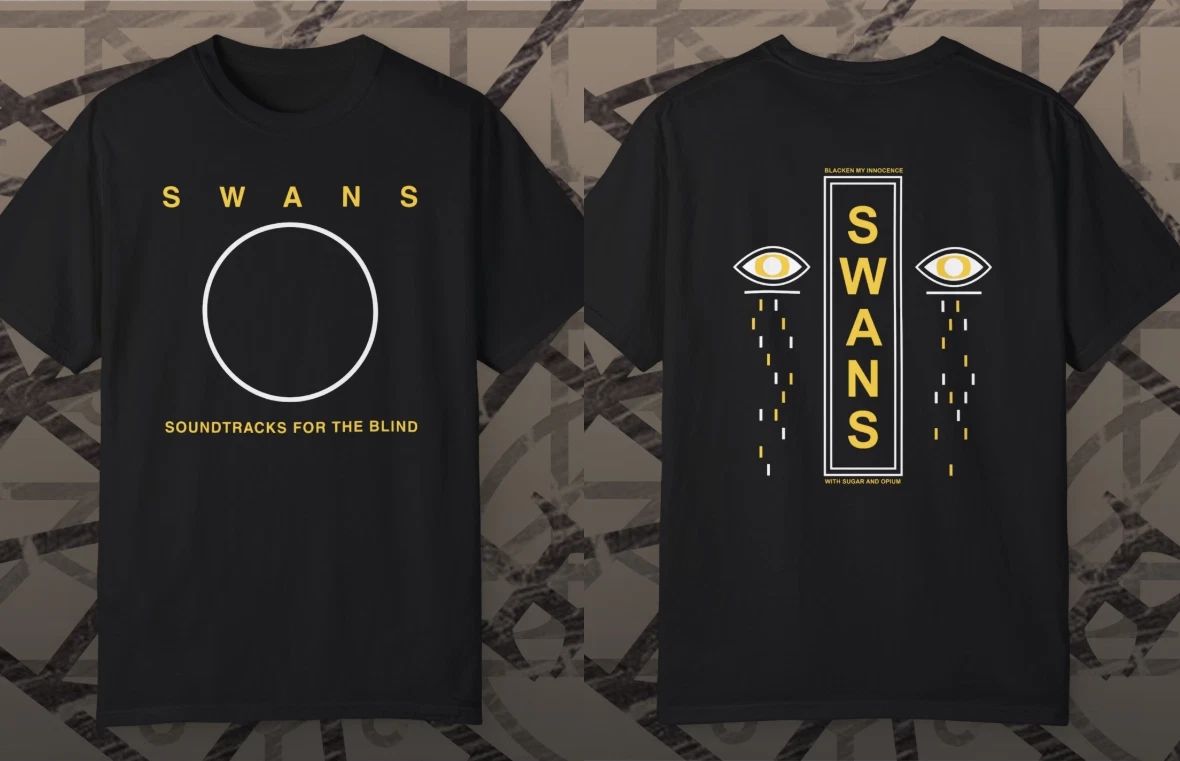 Soundtracks for the Blind Swans Cotton T-Shirt Full Size BS827