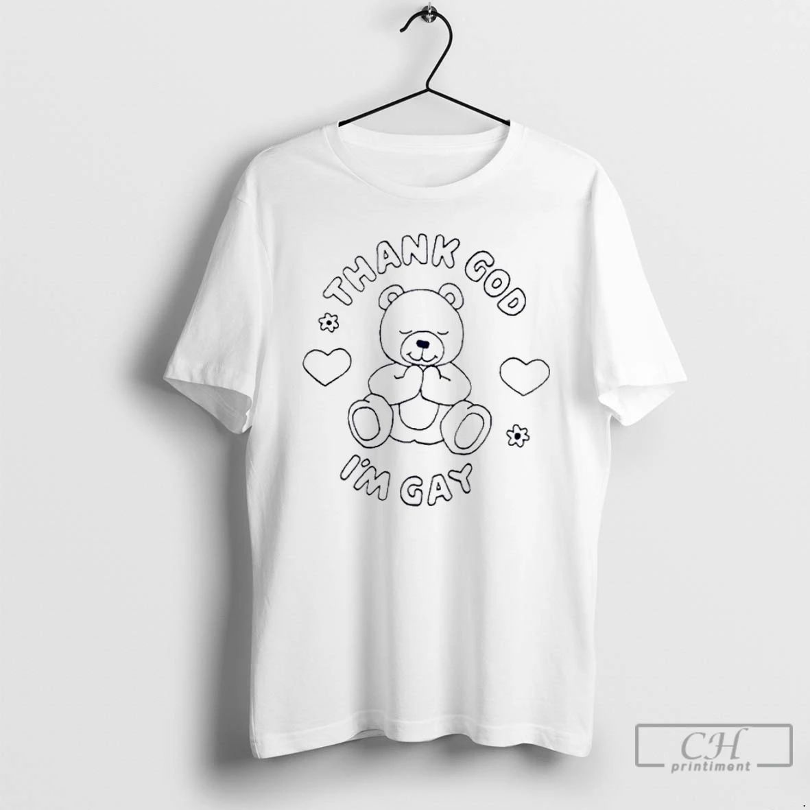 Classic Thank God Im Gay Bears T Shirts