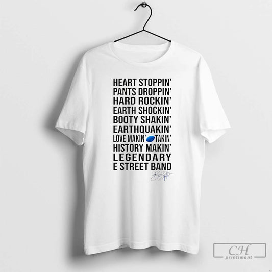 Classic Heart Stoppin Pants Droppin Hard Rockin Earth Shockin T Shirts