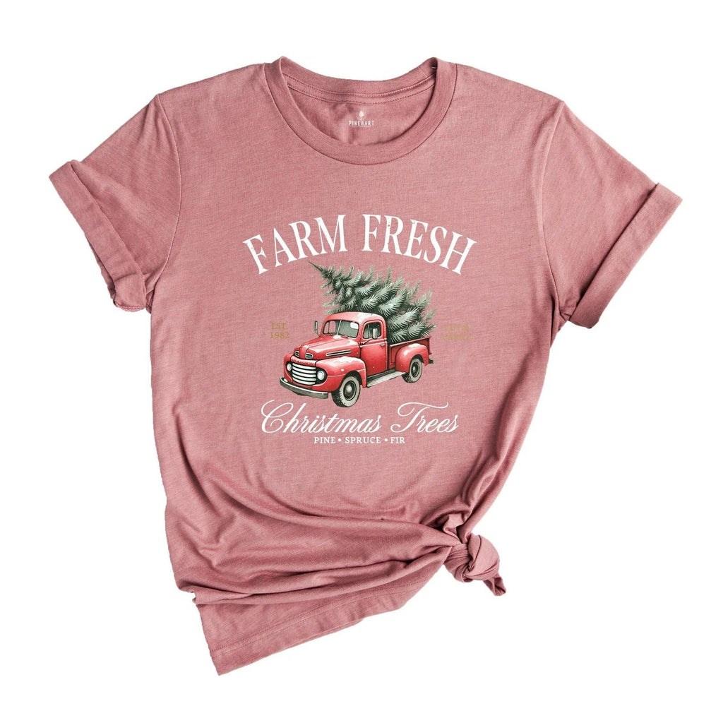 Farm Fresh Christmas Shirt, Holiday Shirt, Cute Christmas Shirt, Christmas Trees