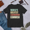 World's Greatest Legendarish Commish Funny Fantasy Football Commissioner t-shirt