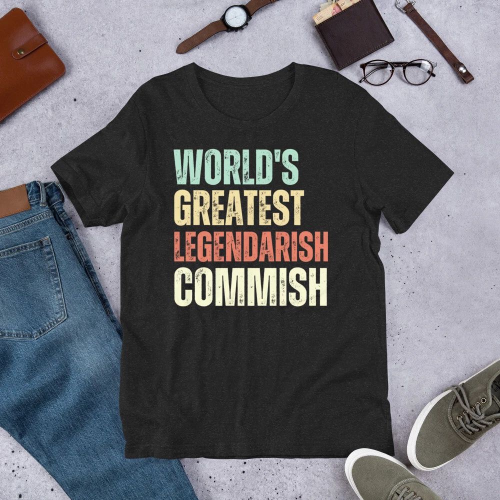 World's Greatest Legendarish Commish Funny Fantasy Football Commissioner t-shirt