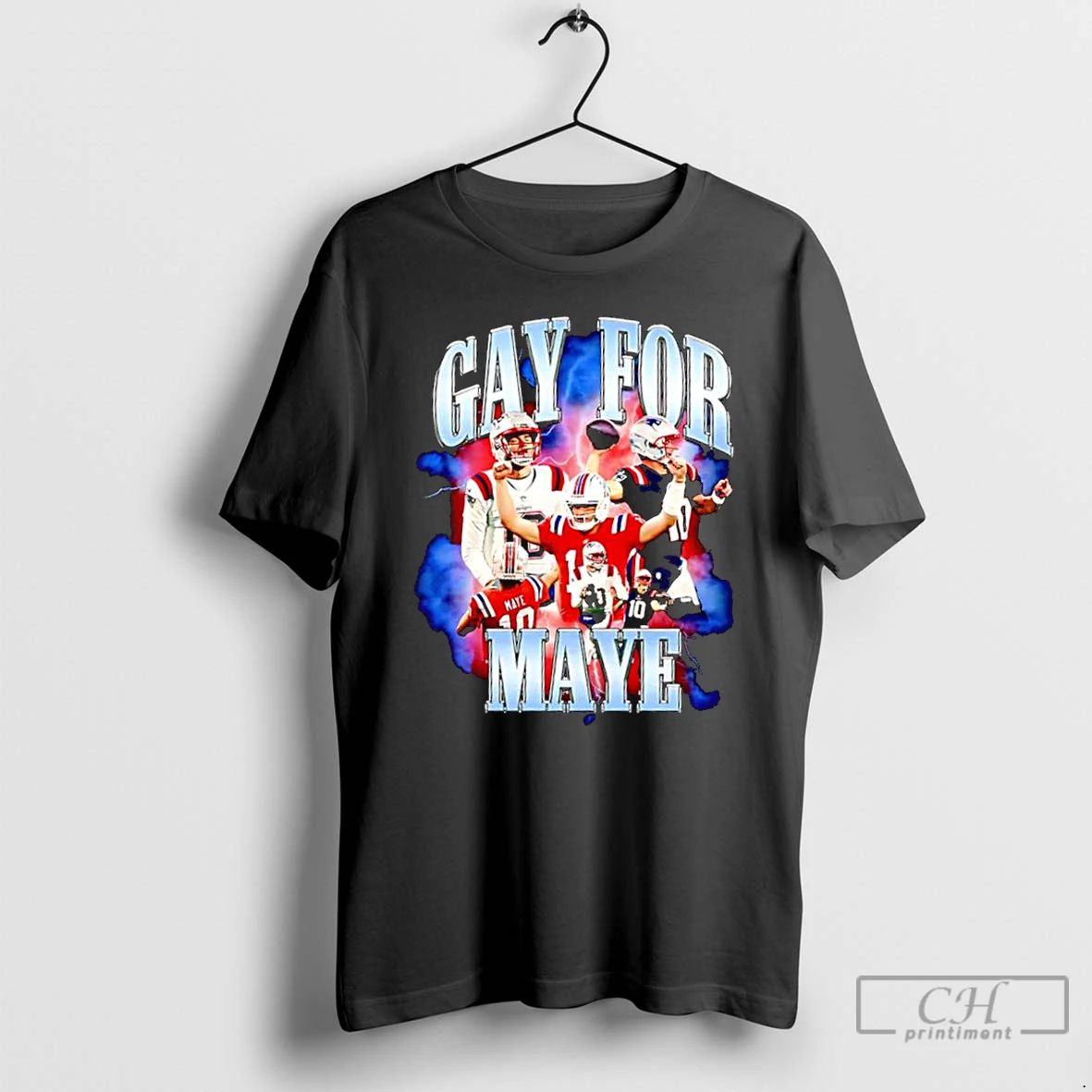 Classic Gay For Drake Maye Player Fan Graphic T Shirts