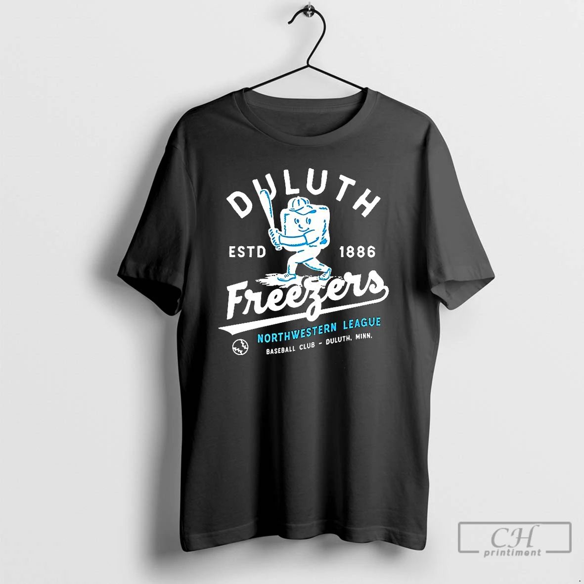 Premium Duluth Freezers Minnesota Defunct Baseball Teams Est 1886 Vintage T Shirts