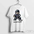 Classic Seattle Kraken Hockey 8 Bit Retro Baller T Shirts