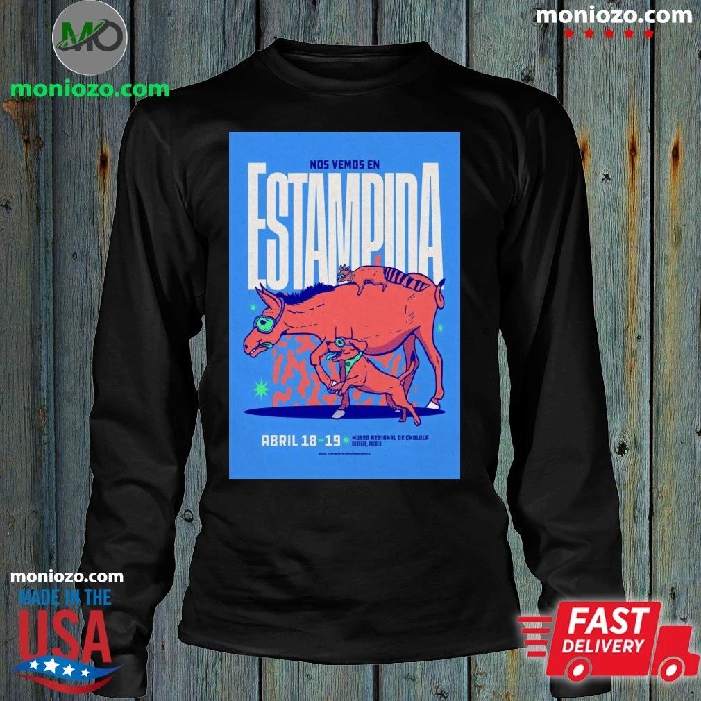 Original Nos vemos en el Festival Estampida Abril 18-19, 2026 Poster Shirt