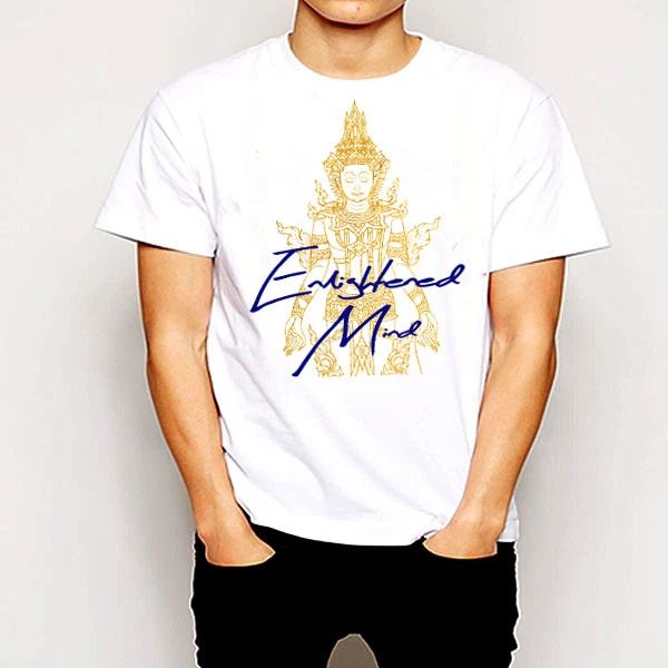 Yoga T-Shirt Zen Meditation Hinduism Indian Chakra Spiritual Buddha Namaste III