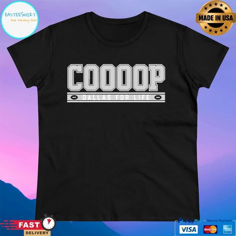 Cooooop Dallas For Life T-shirt