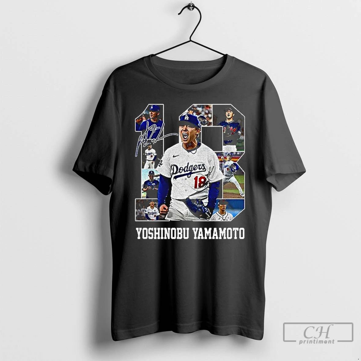 Classic Vintage Yoshinobu Yamamoto 18 Dodgers Mvp 2025 World Series T Shirts