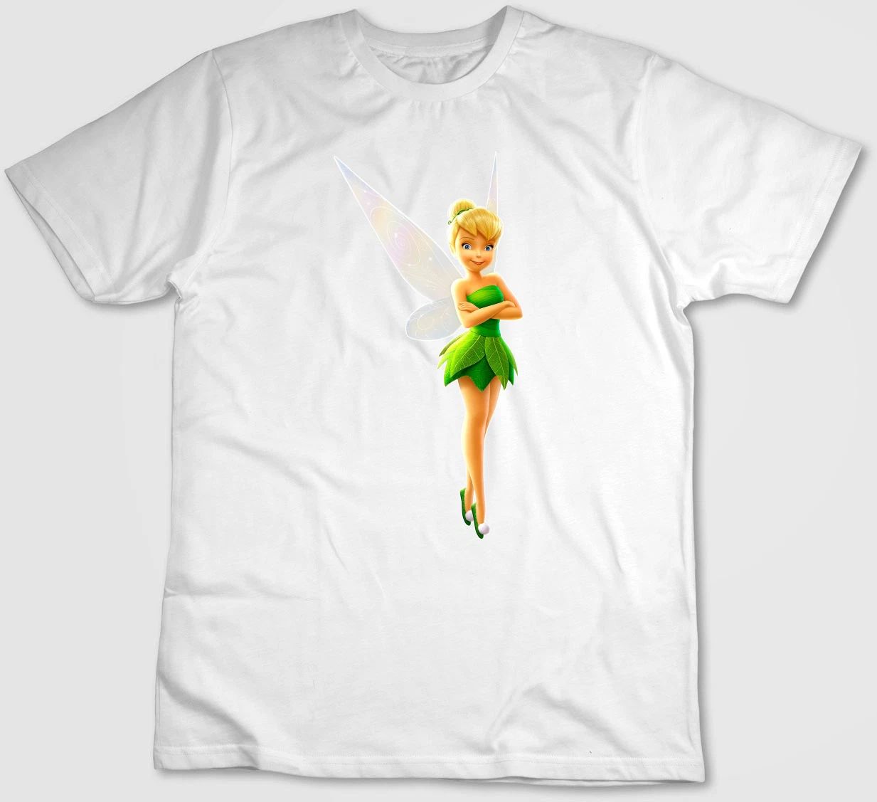Famous Character Tinker Bell Figure,Short Sleeve T Shirt Men / Woman H107
