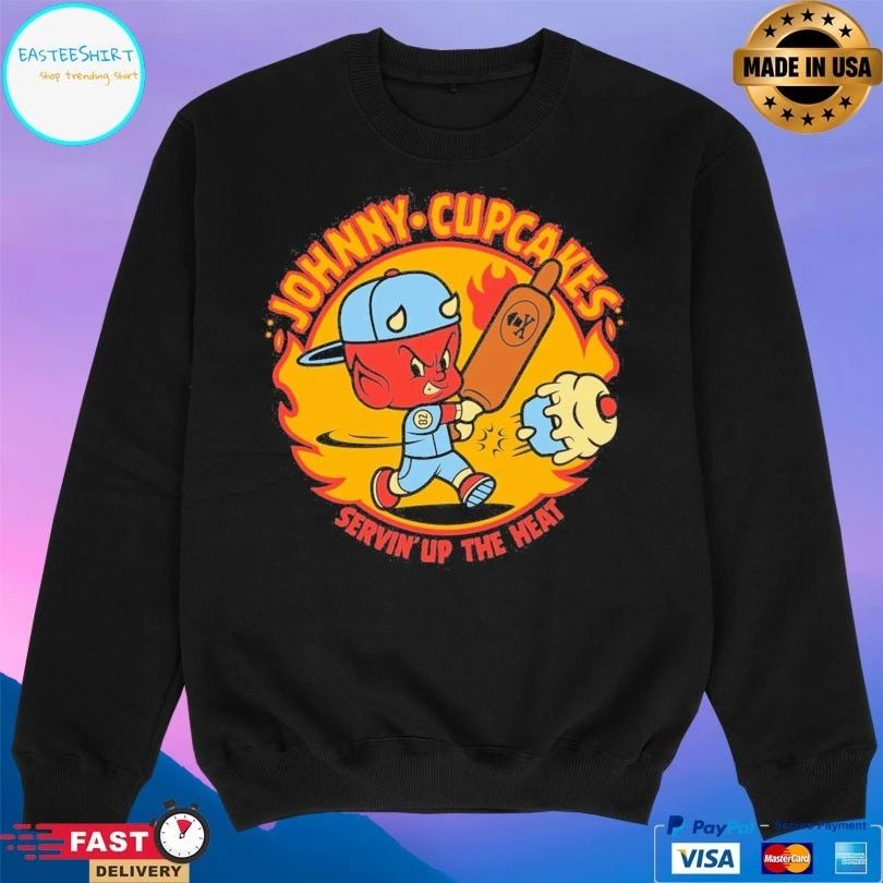 Servin’ Up The Heat Johnny Cupcakes T-shirt