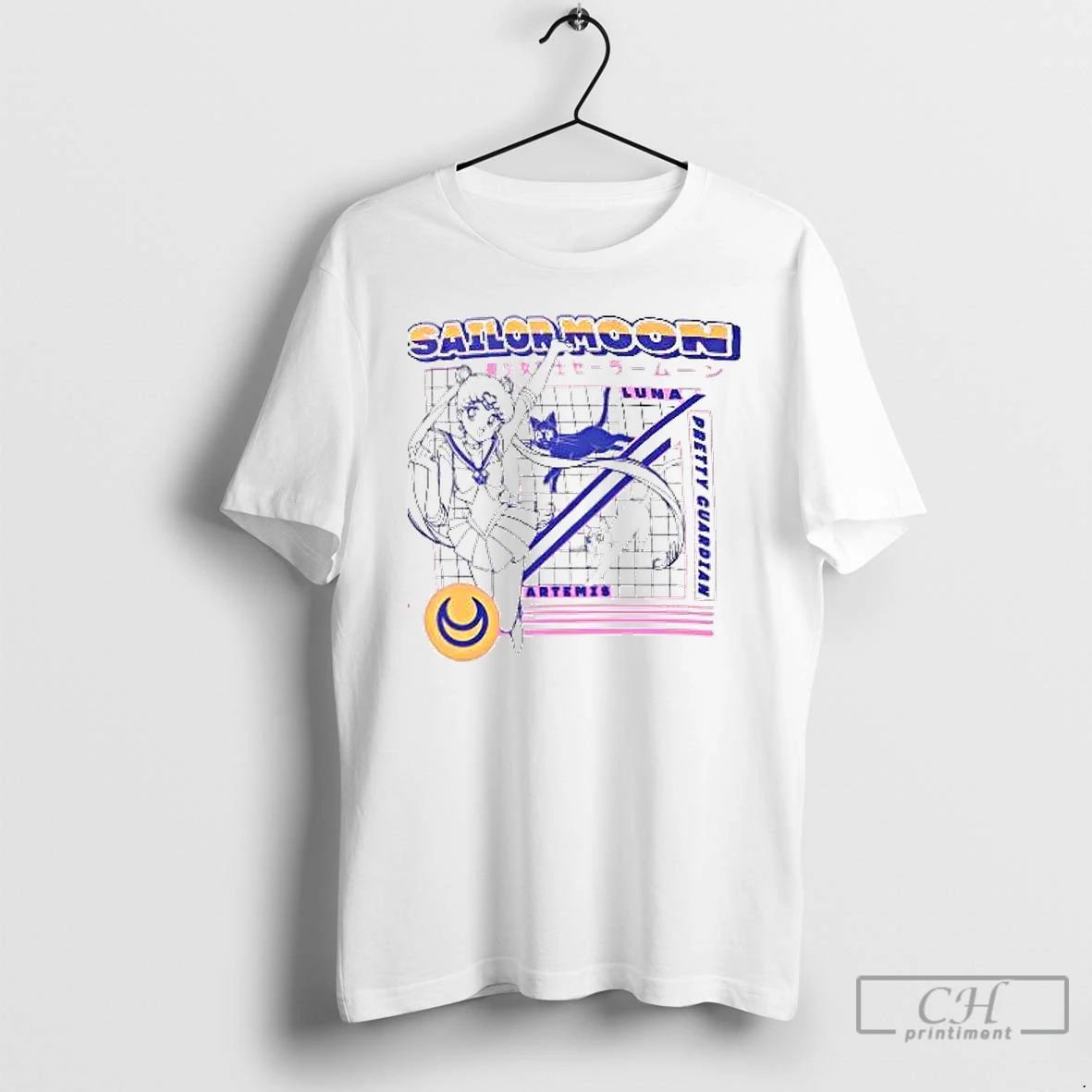 Premium Sailor Moon Luna And Artemis Pretty Guardian T Shirts