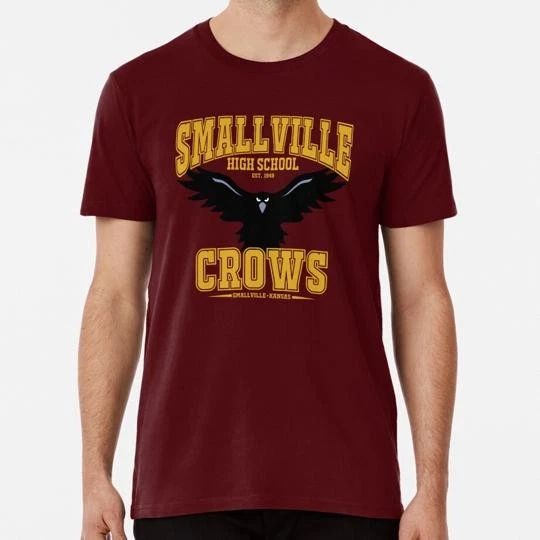 Smallville High Home Of The Crows Size S to 5XL Made in the USA T-Shirt
