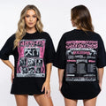 Dark Hip Hop Underground Tour 2026 Style T Shirt Streetwear Fan Tee