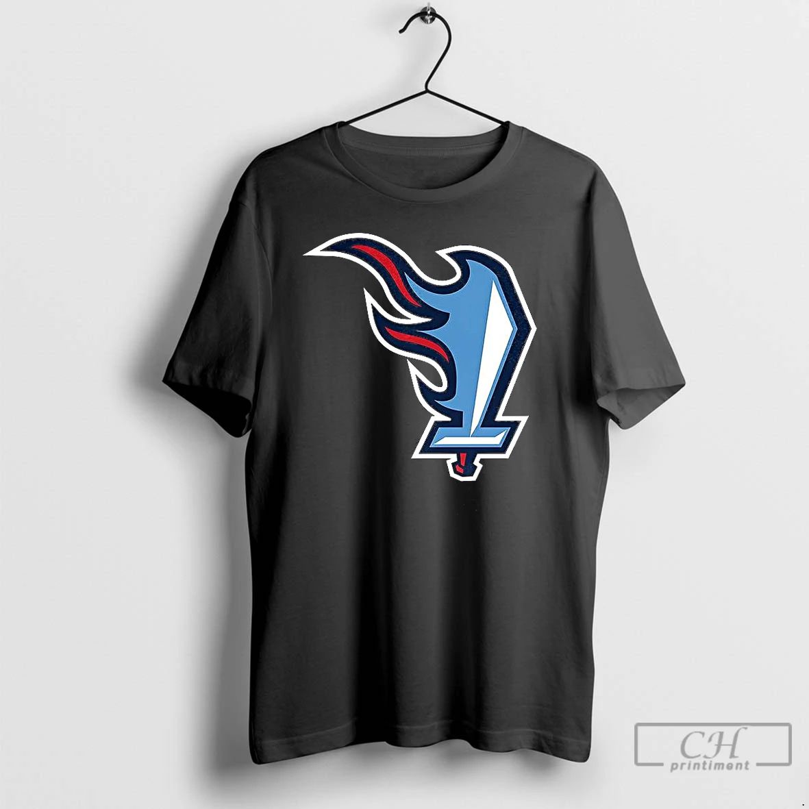 Classic Tennessee Titans Logo Redesign T Shirts