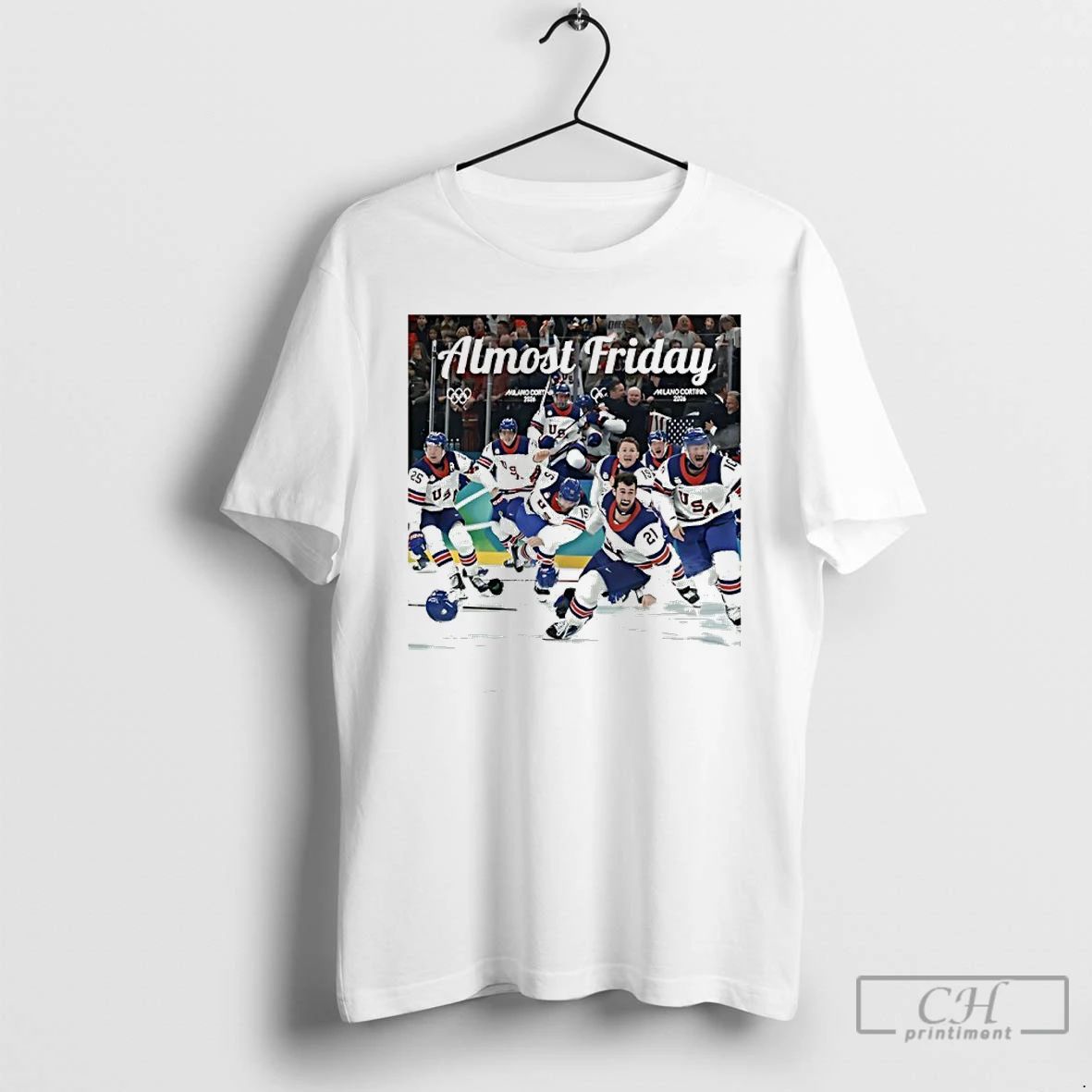 Classic Usa Hockey Miracle On Ice Almost Friday