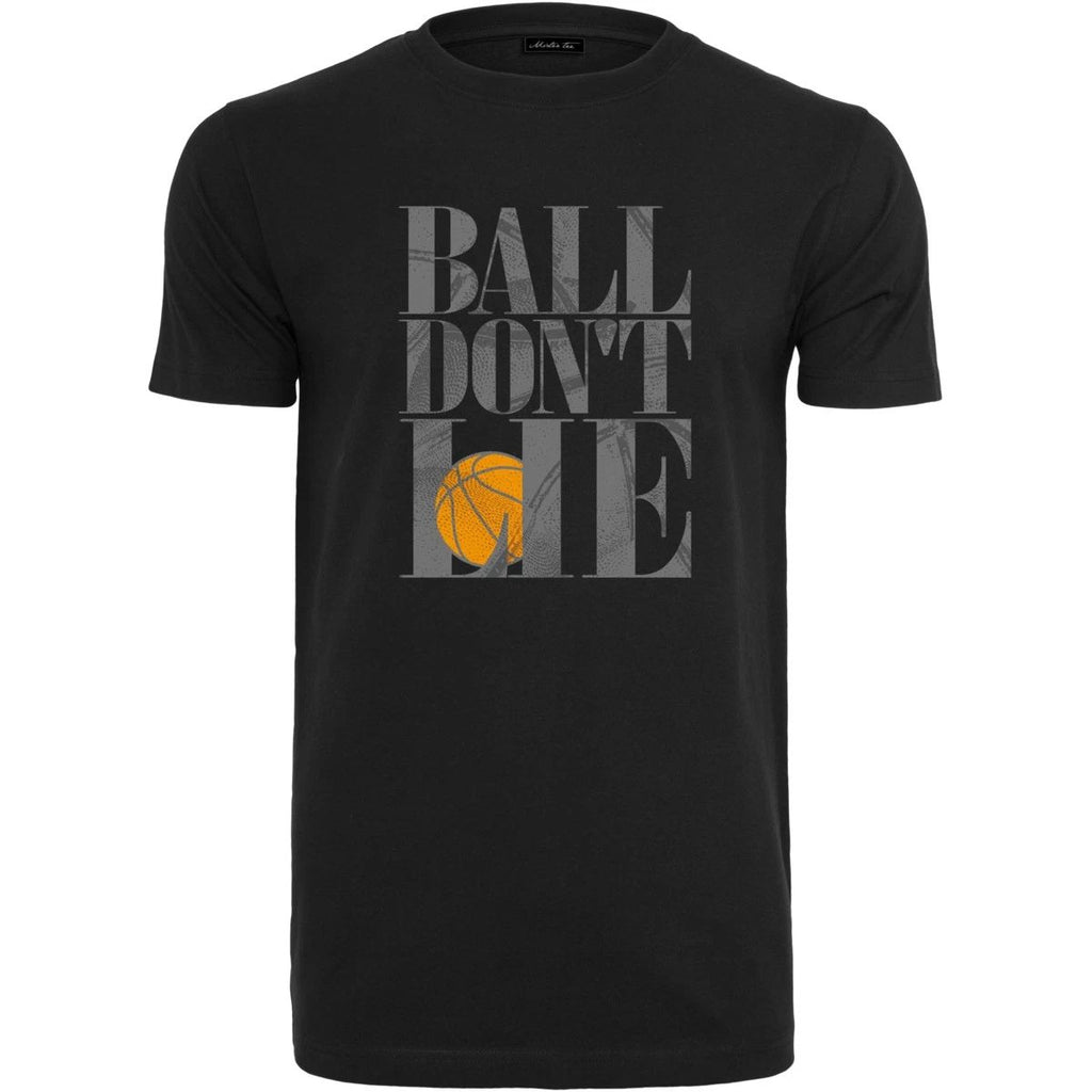 Mister Tee Balle Don ´ T Lie T-Shirt Haut Shirt Inscription Modern Sport Homme