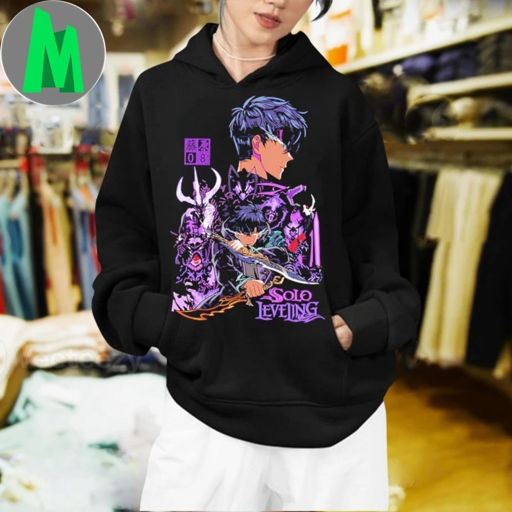 Shadow Monarch Solo Leveling Anime Shirt