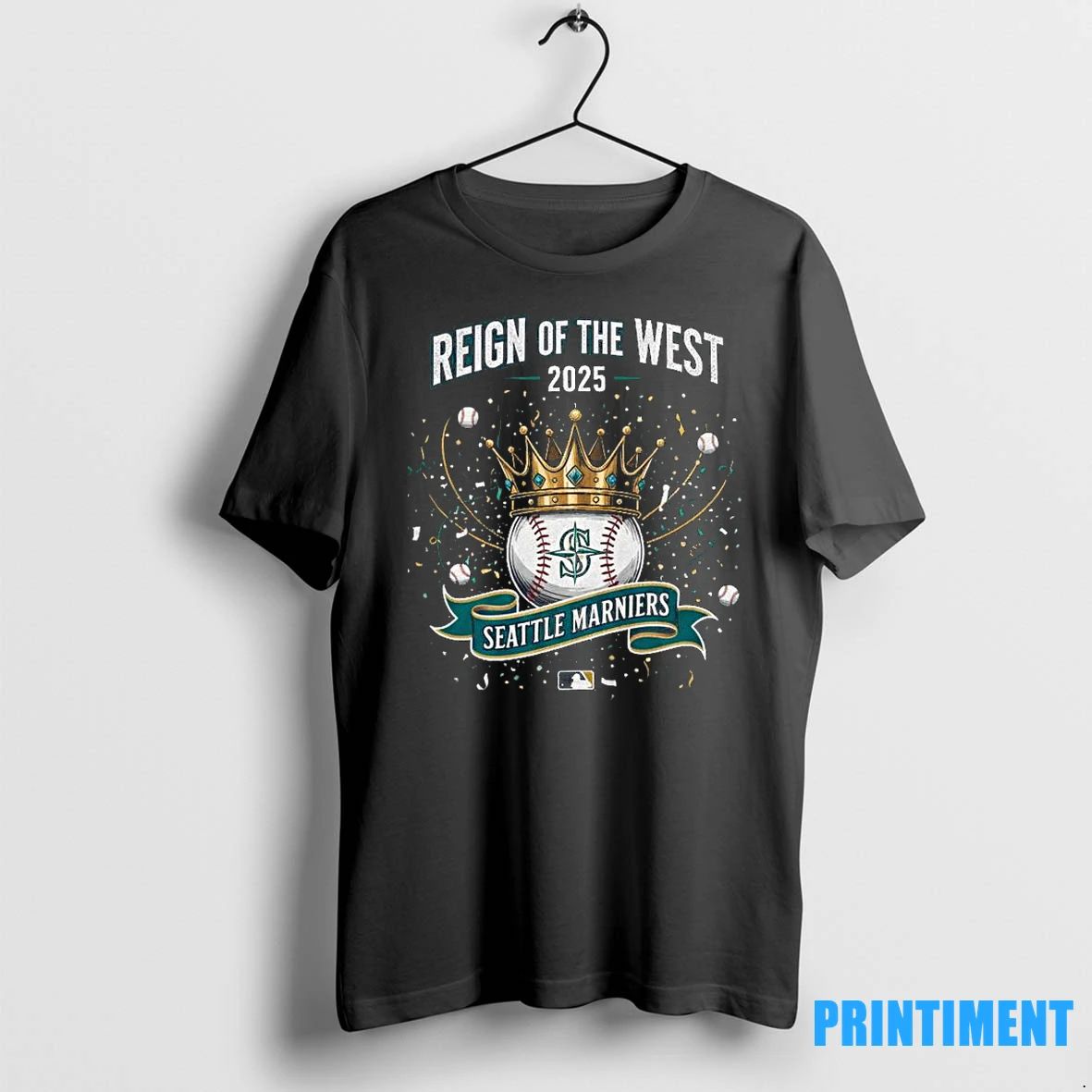 Reign Of The West 2025 Seattle Mariners Champions Tshirts Sweater