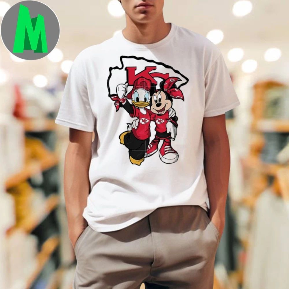 Daisy Minnie Kansas City Chiefs Logo 2025 Shirt