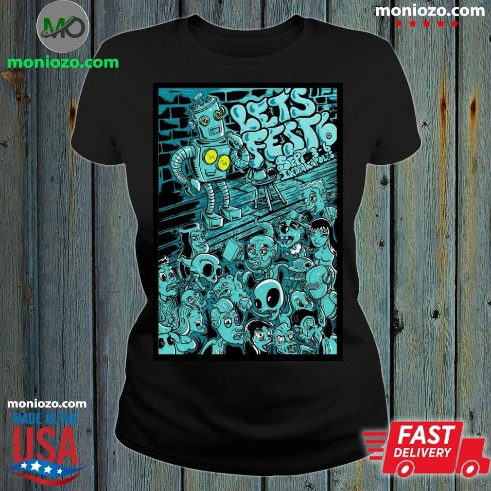 Original LETS FEST 6 Sept 3-6 2026 Indianapolis, IN Poster Shirt