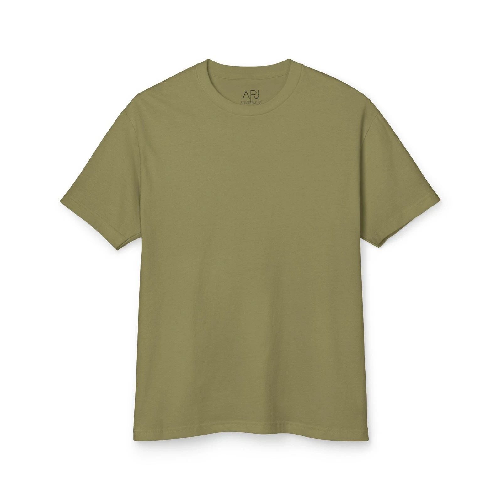 APJ Streetwear Vintage Plain Tee | Heavy Weight Cotton T-Shirt