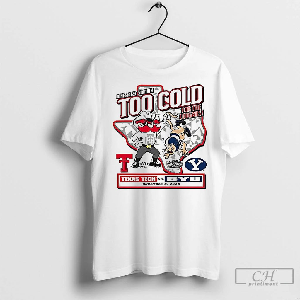 Classic Texas Tech Red Raiders Vs Byu Cougars Ncaa 2025 Too Cold Gameday