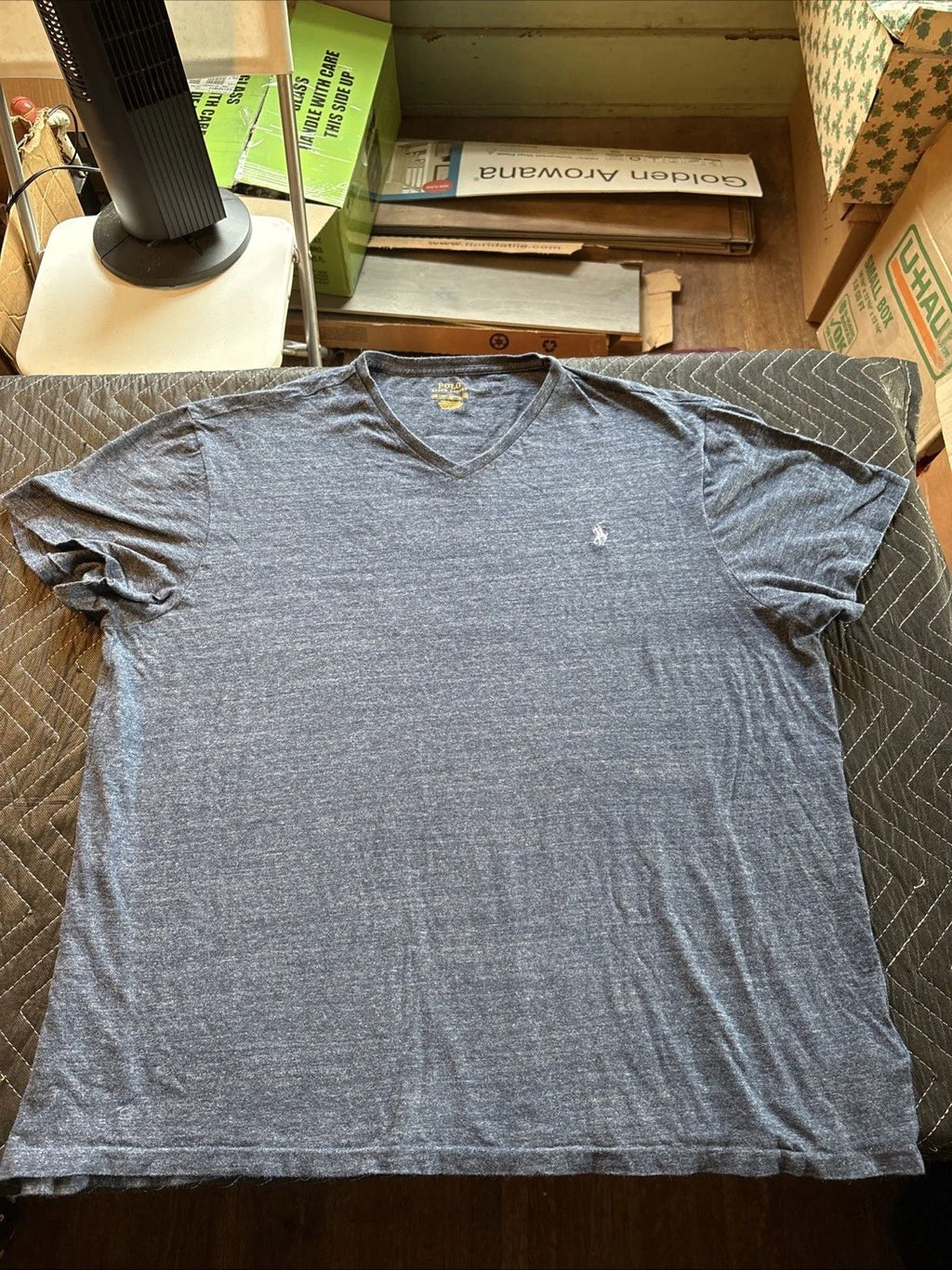 Polo Ralph Lauren Men's T Shirt Blue Short Sleeve Size 2XL