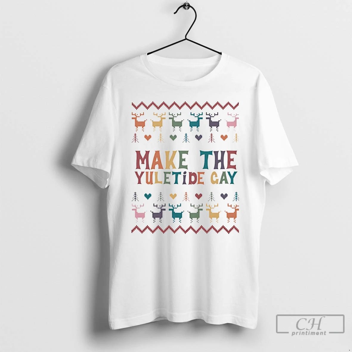 Premium Make The Yuletide Gay Christmas T Shirts