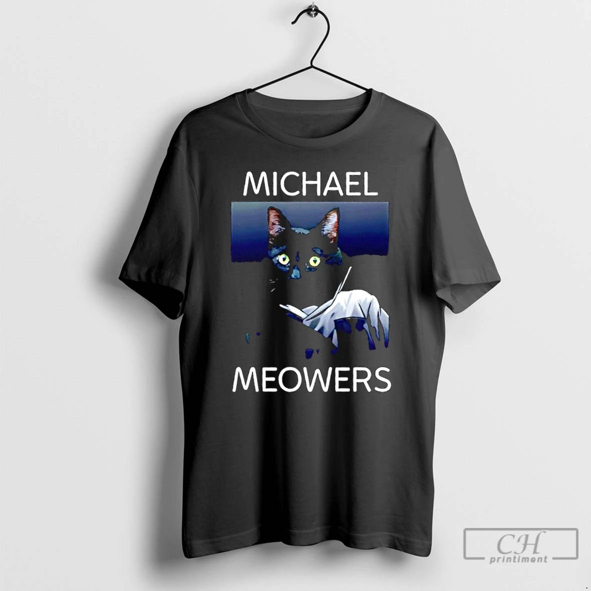 Classic Michael Meowers Michael Myers Graphic T Shirts