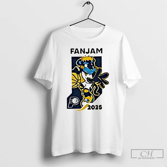 Classic Fanjam Indiana Pacers Nba Team Mascot T Shirts Hoodie Longsleeve