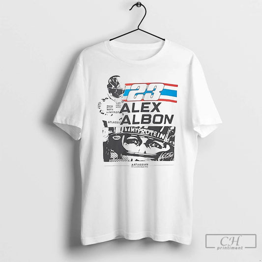 Classic Alex Albon Williams Racing T Shirts
