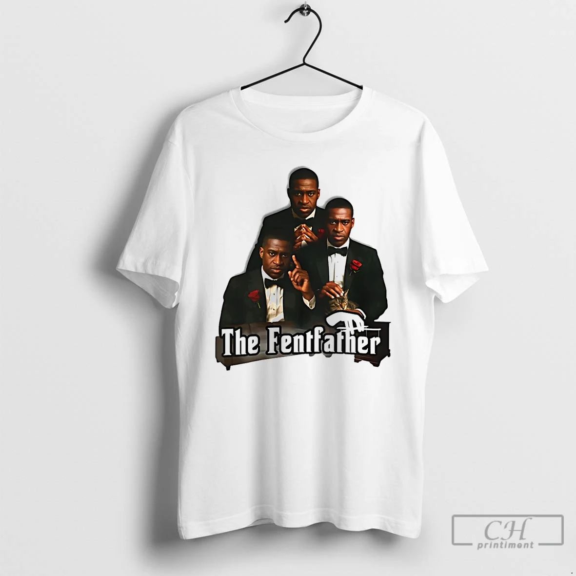 Premium George Floyd The Fentfather Graphic T Shirts