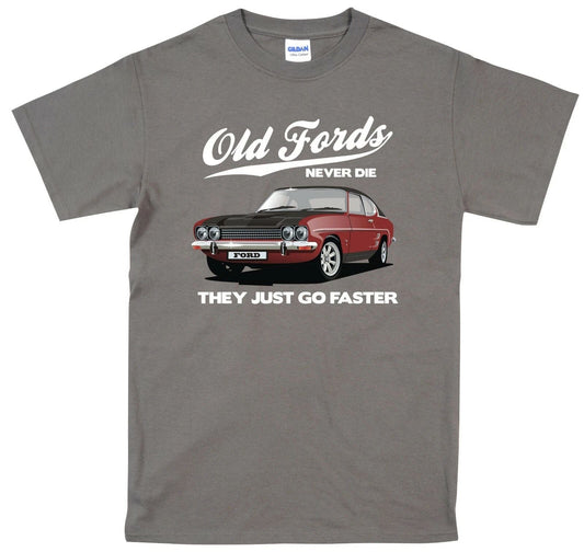 Ford Capri T Shirt Classic Car MK1 Vintage Original Design various colours